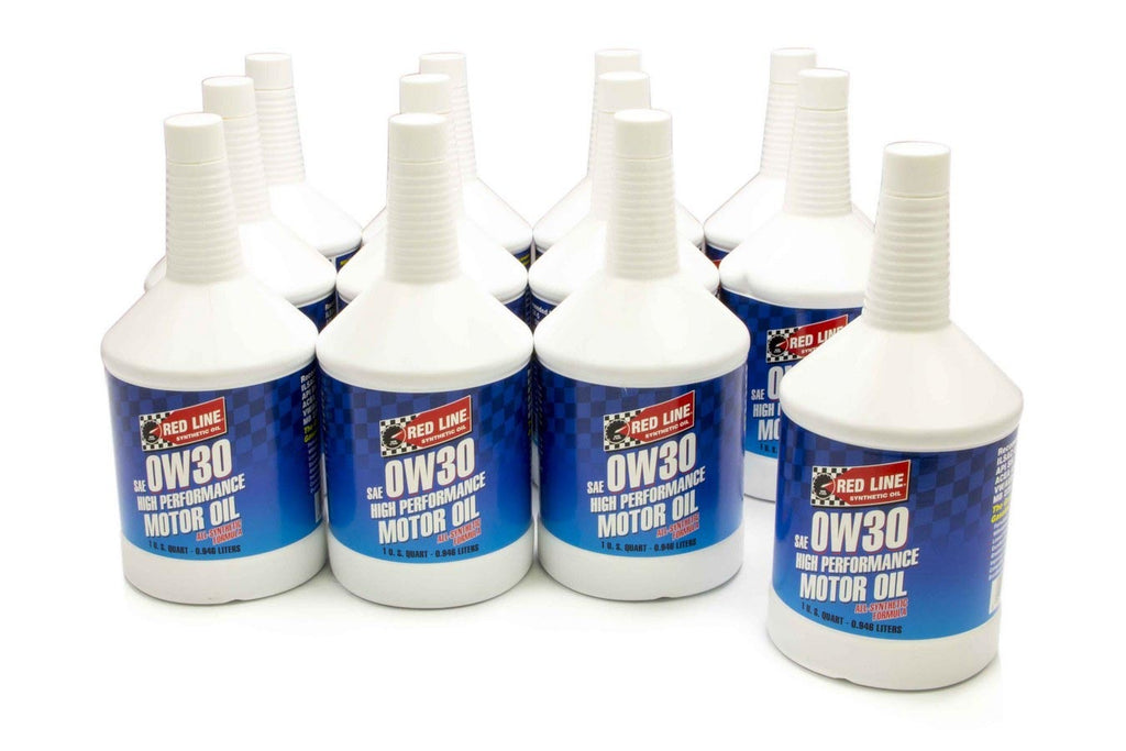 REDLINE OIL 11144 0w30 Motor Oil Case 12 x 1qt