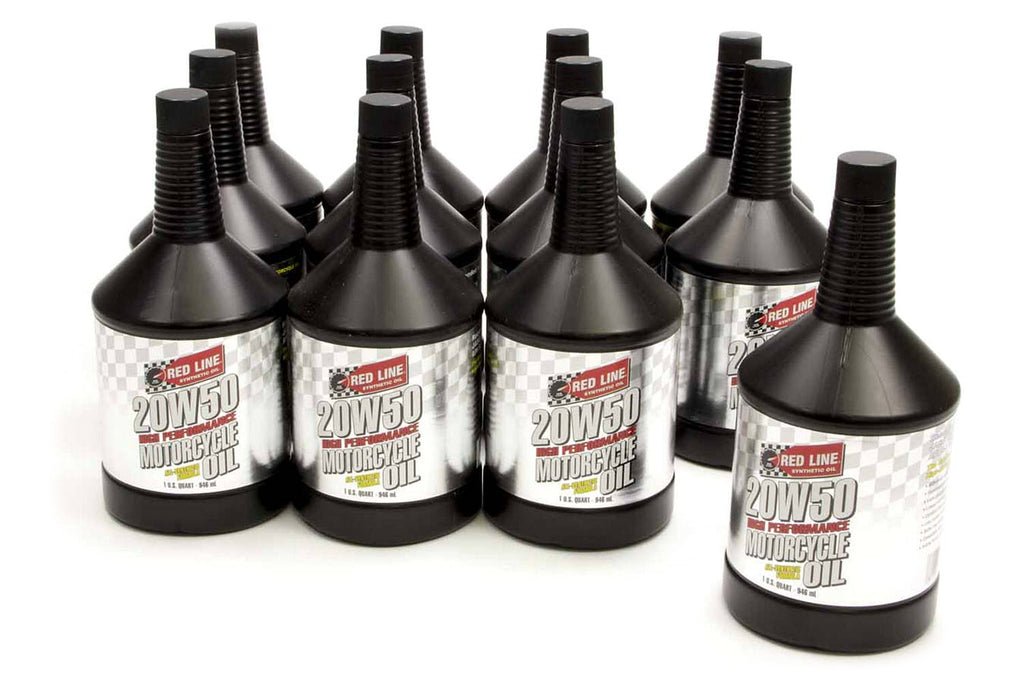 REDLINE OIL 42524 20W50 Motorcycle Oil Case/12
