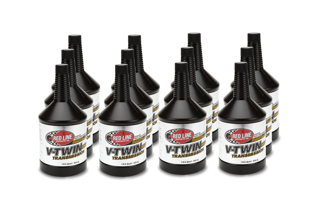 REDLINE OIL 42824 V-Twin Trans Oil Shock Proof Case/12