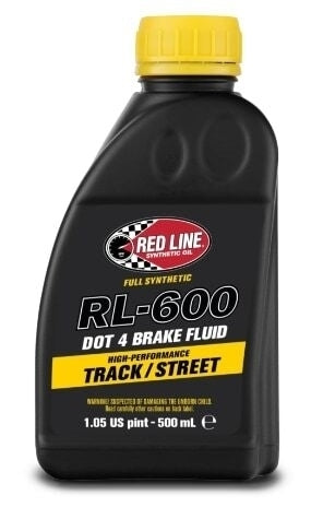 REDLINE OIL 90404 RL600 Brake Fluid High Performance 500ml