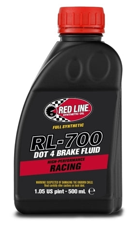 REDLINE OIL 90405 RL700 Brake Fluid Racing 500ml DOT4