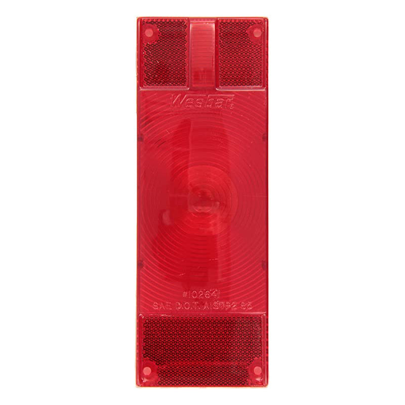 REESE 102641 Replacement Part Lens Re d Taillight Over 80in