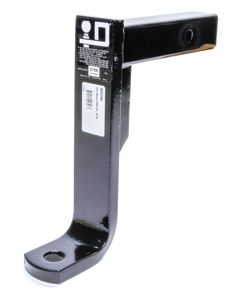 REESE 2706 Ball Mount 5000 lbs. GTW