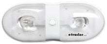 Load image into Gallery viewer, REESE 30-76-223 Interior Light #76 Doubl e with Lens &amp; Switch