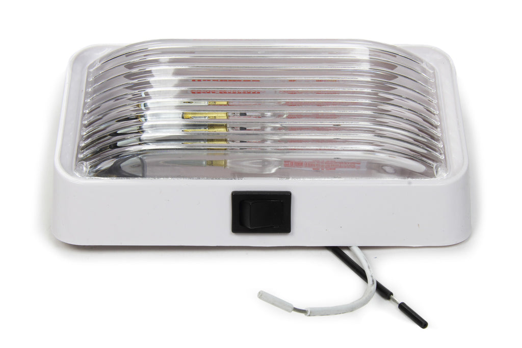 REESE 30-78-517 Porch Light #78 Clear w/ Ash White #5 Base & Swit