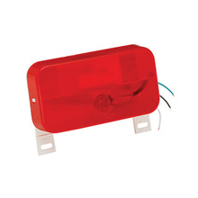Load image into Gallery viewer, REESE 30-92-708 Replacement Part Taillig ht Lens Red with License