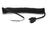 REESE 54000-026 4-Flat Trailer End Conne ctor 11ft Long Coiled