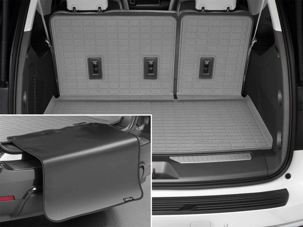 Weathertech 421750IMSK SeatBack Cargo Liner HP w/Bumper Protector for Select Chevrolet Suburban, GMC Yukon XL