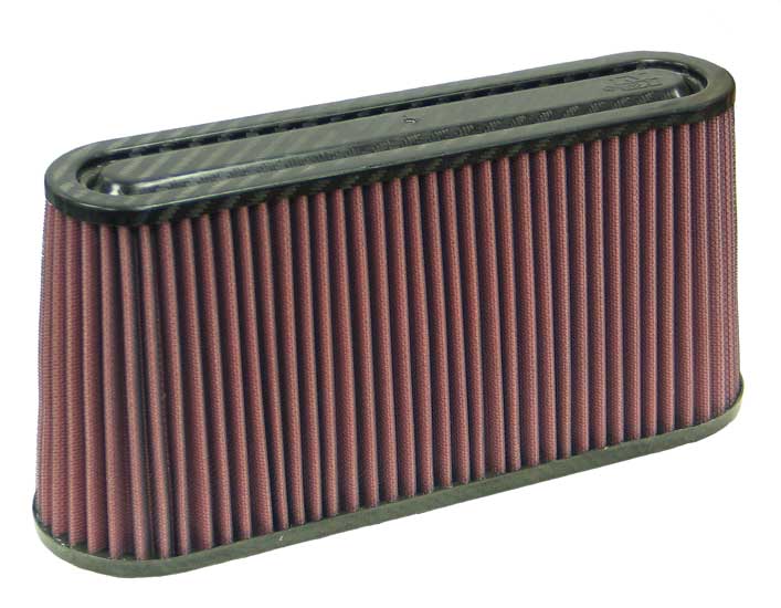 K&N RF-1050 Universal Air Filter - Carbon Fiber Top