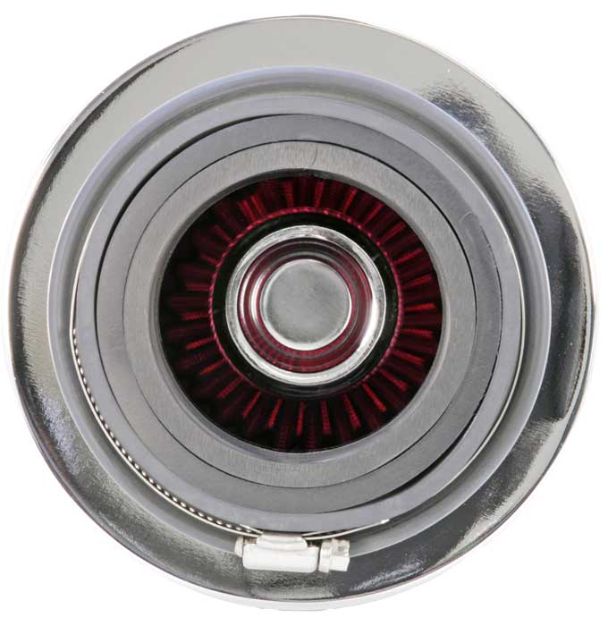 K&N RG-1001RD Universal Clamp-On Air Filter