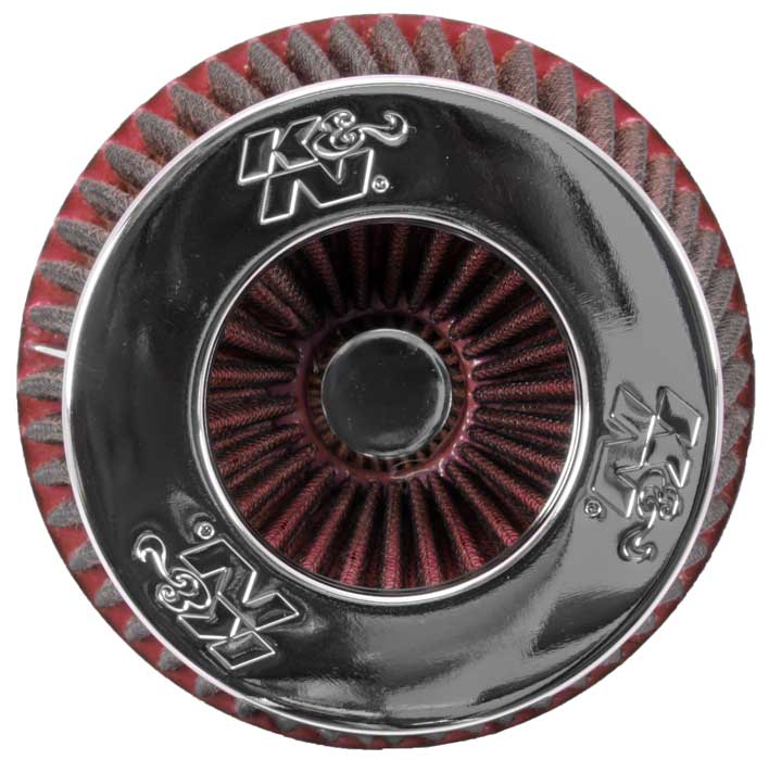 K&N RG-1001RD Universal Clamp-On Air Filter