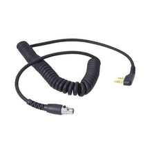 Load image into Gallery viewer, RUGGED RADIOS CC-ICOM-RT Cord Coiled Headset to Radio ICOM 2 Pin