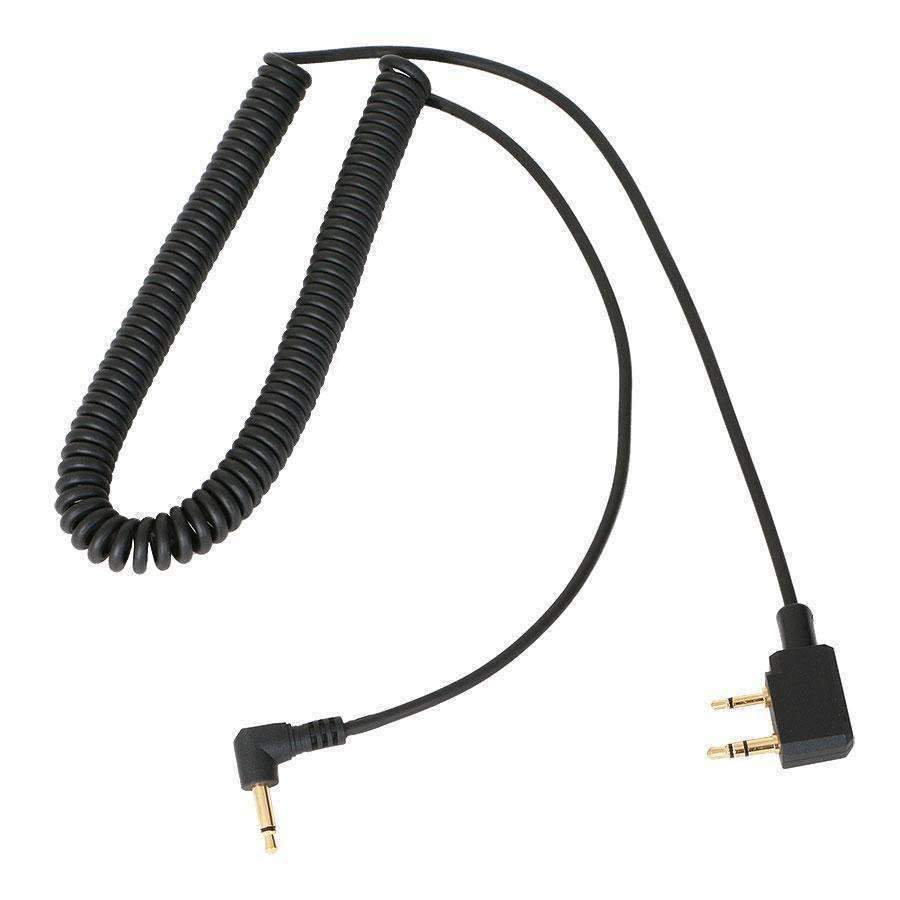 RUGGED RADIOS CC-KEN-LSO Cord Coiled Headset to Radio Rugged Kentwood