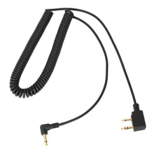 Load image into Gallery viewer, RUGGED RADIOS CC-KEN-LSO Cord Coiled Headset to Radio Rugged Kentwood