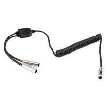 Load image into Gallery viewer, RUGGED RADIOS CC-SPOTTER-SPL Cord Coiled Headset to Dual Radio Adaptor