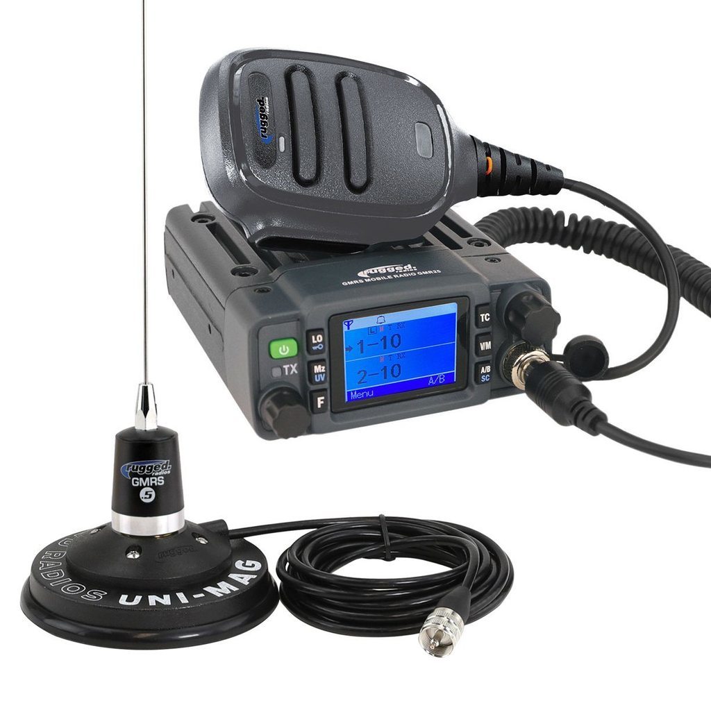 RUGGED RADIOS RK-GMR25 Radio Kit GMRS 25 Watt w / Antenna