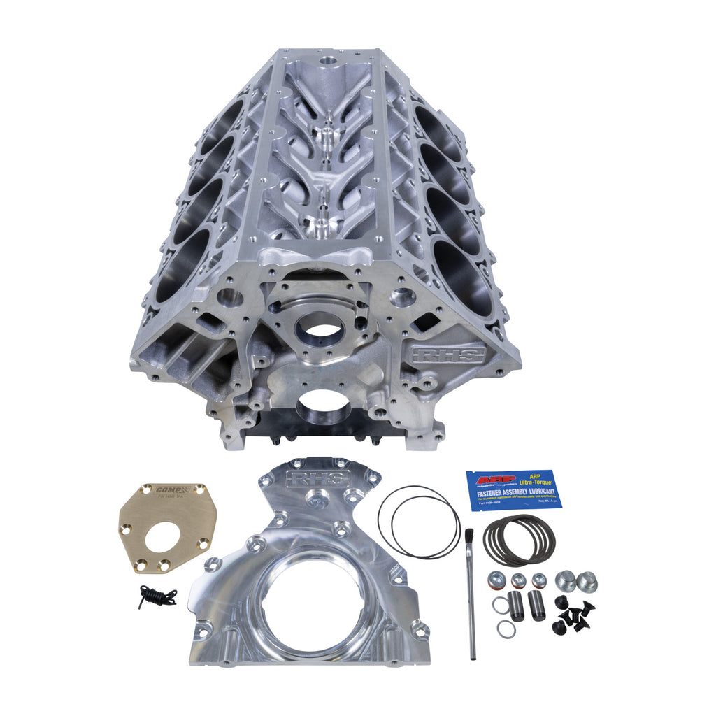 Edelbrock 54903U-904 RHS LS Block, Tall 9.250" Deck, .904 Lifter, 55 Roller Cam Bearing Machined Only for Select Avanti II, Cadillac CTS, Chevrolet Camaro, Chevrolet Corvette, Chevrolet SS, Chevrolet SSR, Chevrolet Trailblazer, Pontiac Firebird, Pontiac