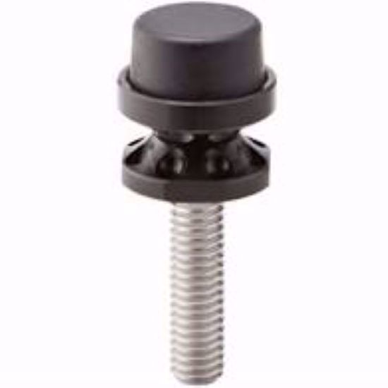RING BROTHERS 9570B Hood Adjusters 0.875in Length Black Pair