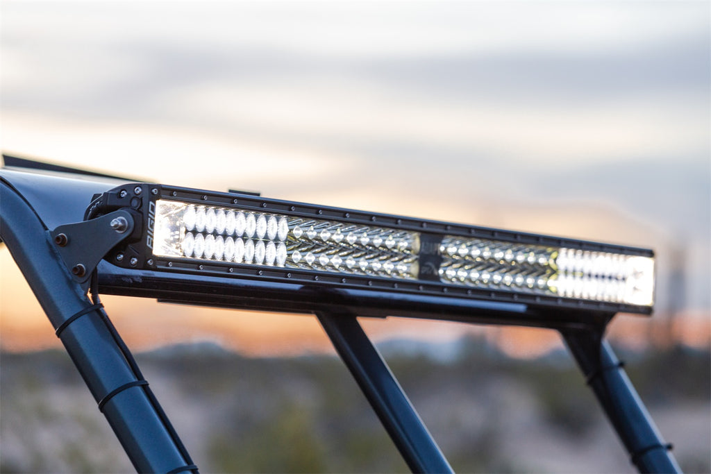 Rigid Industries 41634 2017 CAN-AM MAVERICK X3 ROOF MOUNT FITS ANY 2 D-SERIES/D-SS/IGNITE OR SR-M for Select Can-Am Maverick R, Can-Am Maverick R Max X, Can-Am Maverick R Max X RC, Can-Am Maverick R Max X RS, Can-Am Maverick R X, Can-Am Maverick R X RC,
