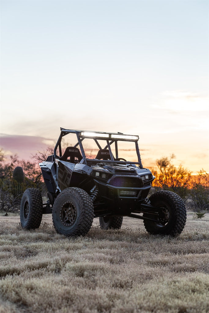Rigid Industries 41634 2017 CAN-AM MAVERICK X3 ROOF MOUNT FITS ANY 2 D-SERIES/D-SS/IGNITE OR SR-M for Select Can-Am Maverick R, Can-Am Maverick R Max X, Can-Am Maverick R Max X RC, Can-Am Maverick R Max X RS, Can-Am Maverick R X, Can-Am Maverick R X RC,