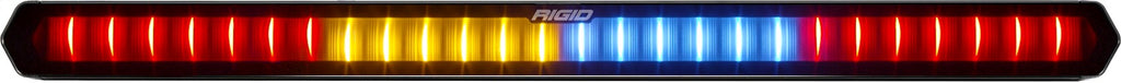 Rigid Industries 901801 RIGID Chase Rear Facing 27 Mode 5 Color LED Light Bar 28 Inch; Tube Mount