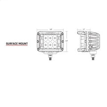 Load image into Gallery viewer, Rigid Industries 262214 D-SS Spot with Amber PRO Lens ; Pair