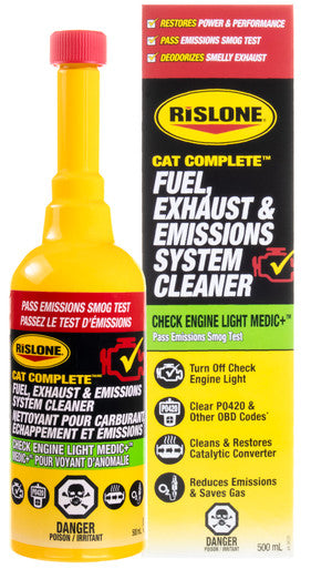 Rislone 34720 Cat Complete Fuel, Exhaust & Emissions System Cleaner