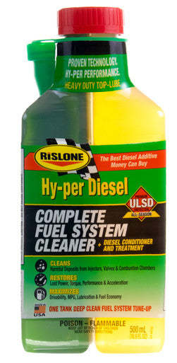 Rislone 34740 Hy-per Diesel Complete Fuel System Cleaner