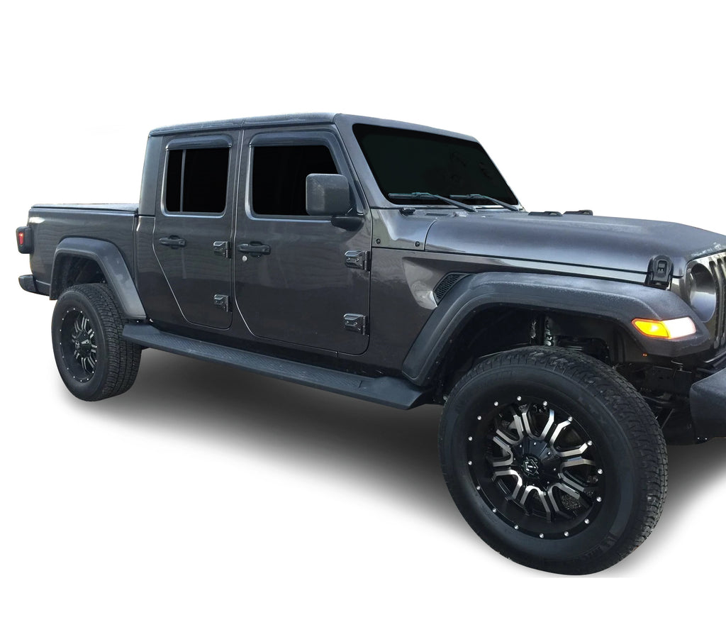Black Horse Off Road RJEGL20 OEM Replica Running Boards for Select Jeep Gladiator