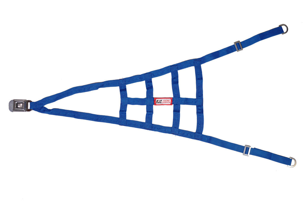 RJS SAFETY 10001503 Sprint Car Cage Net-Blue Non-SFI