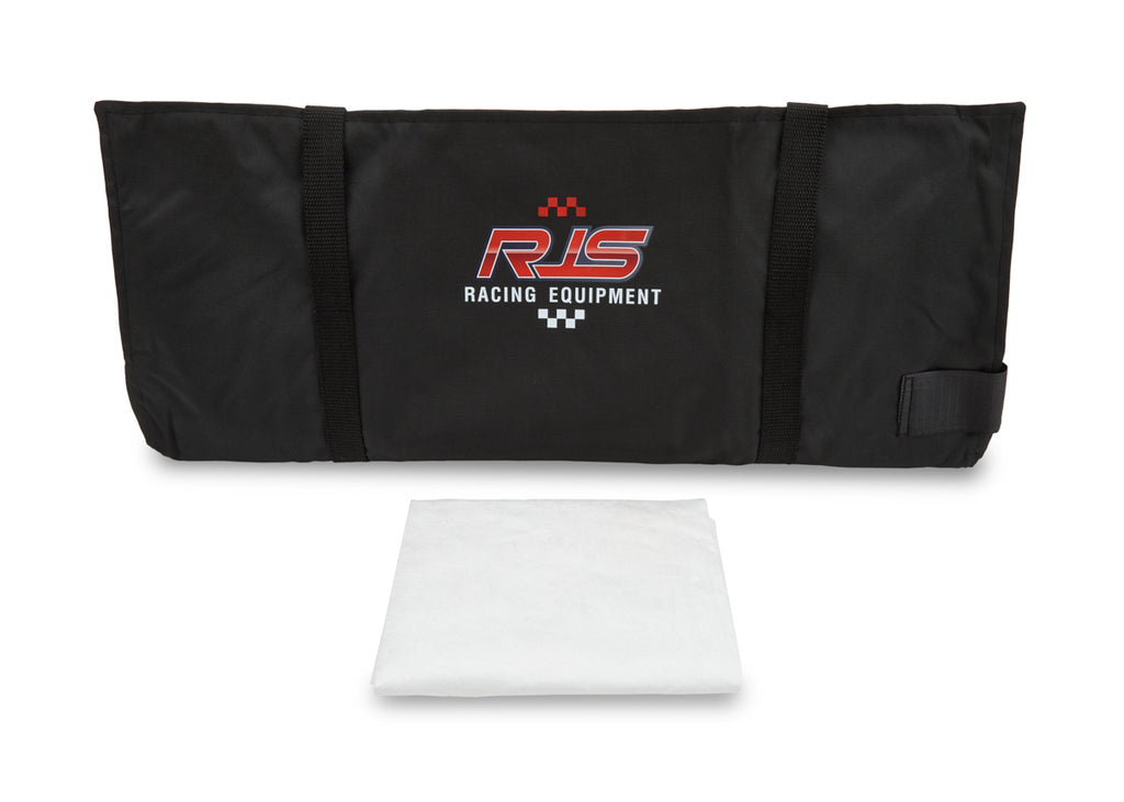 RJS SAFETY 22000101 Engine Diaper Black Non- SFI