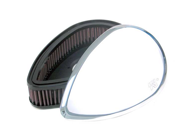 K&N RK-3902 Intake System-Harley Davidson for Select Harley-Davidson FLHR Road King, Harley-Davidson FLHS Electra Glide Sport, Harley-Davidson FLHT Electra Glide Standard, Harley-Davidson FLHTC Electra Glide Classic, Harley-Davidson FLHTCU Electra Glide