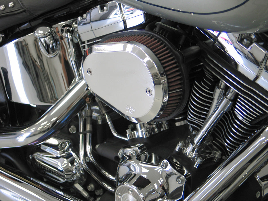 K&N RK-3932 Intake System-Harley Davidson for Select Harley-Davidson FLD Switchback, Harley-Davidson FLHR Road King, Harley-Davidson FLHRC Road King Classic, Harley-Davidson FLHRCI Road King Classic, Harley-Davidson FLHRI Road King, Harley-Davidson FLHRS