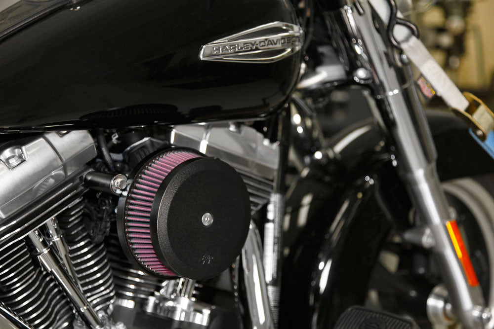 K&N RK-3933B Intake System-Harley Davidson for Select Harley-Davidson FLD Switchback, Harley-Davidson FLHR Road King, Harley-Davidson FLHRC Road King Classic, Harley-Davidson FLHRCI Road King Classic, Harley-Davidson FLHRI Road King, Harley-Davidson