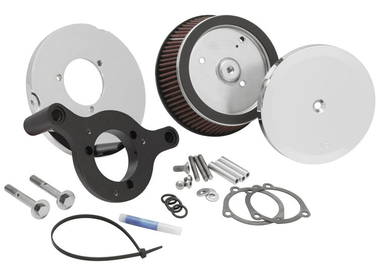 K&N RK-3933 Intake System-Harley Davidson for Select Harley-Davidson FLD Switchback, Harley-Davidson FLHR Road King, Harley-Davidson FLHRC Road King Classic, Harley-Davidson FLHRCI Road King Classic, Harley-Davidson FLHRI Road King, Harley-Davidson FLHRS