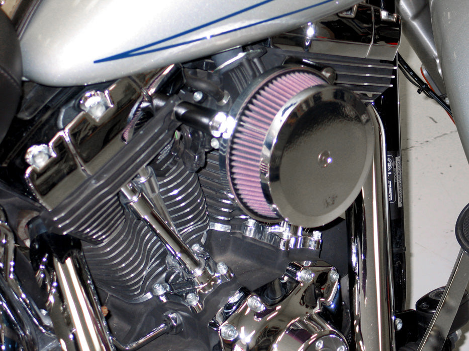 K&N RK-3933 Intake System-Harley Davidson for Select Harley-Davidson FLD Switchback, Harley-Davidson FLHR Road King, Harley-Davidson FLHRC Road King Classic, Harley-Davidson FLHRCI Road King Classic, Harley-Davidson FLHRI Road King, Harley-Davidson FLHRS
