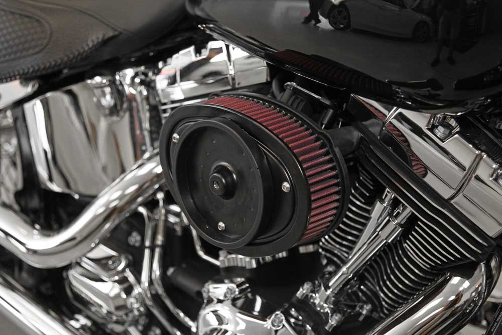 K&N RK-3942 Intake System-Harley Davidson for Select Harley-Davidson FLSTC Heritage Softail Classic, Harley-Davidson FLSTF Fat Boy, Harley-Davidson FLSTFB Fat Boy Lo, Harley-Davidson FLSTN Softail Deluxe, Harley-Davidson FXSB Breakout, Harley-Davidson