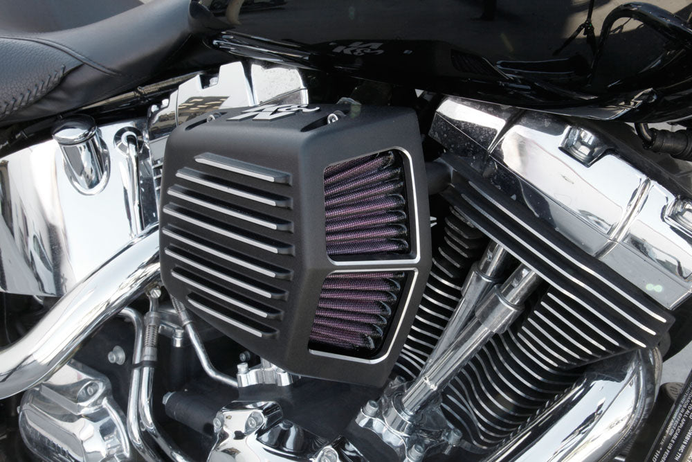 K&N RK-3950 Intake System-Harley Davidson for Select Harley-Davidson FLD Switchback, Harley-Davidson FLHR Road King, Harley-Davidson FLHRC Road King Classic, Harley-Davidson FLHRCI Road King Classic, Harley-Davidson FLHRI Road King, Harley-Davidson FLHRS