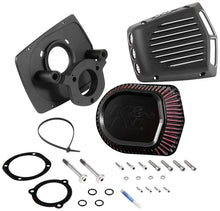 Load image into Gallery viewer, K&amp;N RK-3951 Intake System-Harley Davidson for Select Harley-Davidson FLHR Road King, Harley-Davidson FLHRC Road King Classic, Harley-Davidson FLHRSE4 Screamin Eagle Road King, Harley-Davidson FLHT Electra Glide Standard, Harley-Davidson FLHTC Electra
