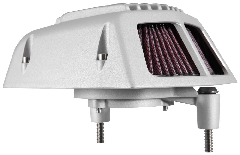 K&N RK-3955S Intake System-Harley Davidson for Select Harley-Davidson FLDE Deluxe 107, Harley-Davidson FLFB Fat Boy 107, Harley-Davidson FLFBS Fat Boy 114, Harley-Davidson FLHC Heritage Classic 107, Harley-Davidson FLHCS Heritage Classic 114,