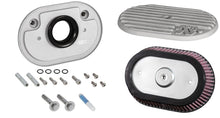 Load image into Gallery viewer, K&amp;N RK-3956S Intake System-Harley Davidson for Select Harley-Davidson FLDE Deluxe 107, Harley-Davidson FLFB Fat Boy 107, Harley-Davidson FLFBS Fat Boy 114, Harley-Davidson FLHC Heritage Classic 107, Harley-Davidson FLHCS Heritage Classic 114,