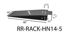 Load image into Gallery viewer, RACE RAMPS RR-RACK-HN14-5 Hook Nosed Ramps 14in Wide x 5in High