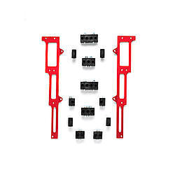 R AND M SPECIALTIES 1105R Spark Plug Wire Loom SBF Red