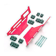 Load image into Gallery viewer, R AND M SPECIALTIES 1120R Spark Plug Wire Loom SBC C/B Red