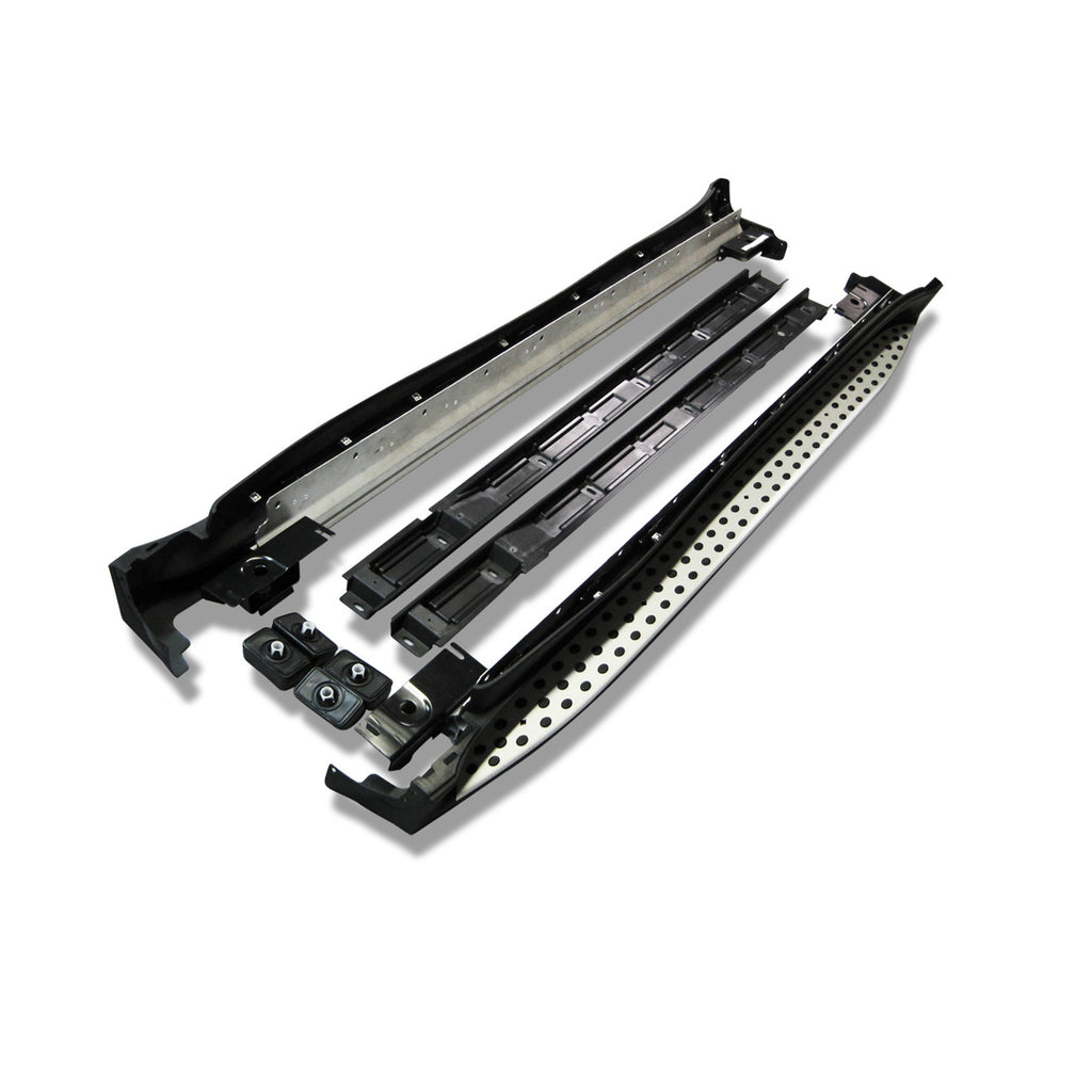 Black Horse Off Road RMW164 OEM Replica Running Boards for Select Mercedes-Benz ML320, Mercedes-Benz ML350, Mercedes-Benz ML450, Mercedes-Benz ML500, Mercedes-Benz ML550, Mercedes-Benz ML63 AMG
