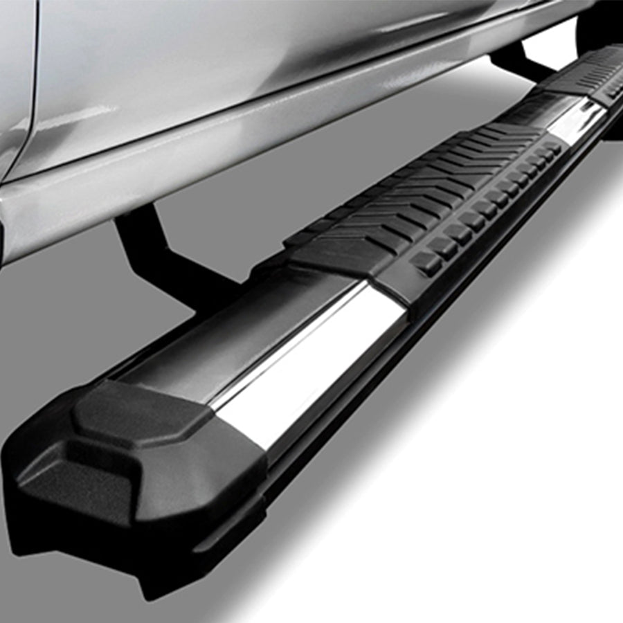 Black Horse Off Road RN-TO22-85 Cutlass Running Boards for Select Toyota Tundra