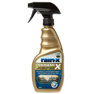 Rain-X 36250 Pro Cerami-X Glass Cleaner and Water Repellent, 473 mL