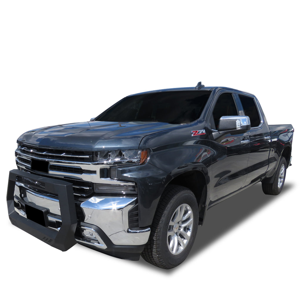 Black Horse Off Road ROGSI19 Rover Bull Bar for Select Chevrolet Silverado 1500, Chevrolet Silverado LTD