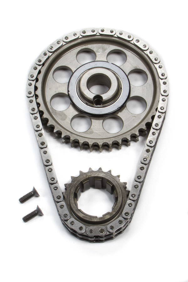 ROLLMASTER-ROMAC CS3071 SBF EFI Billet Roller Timing Set w/Torr. Brg