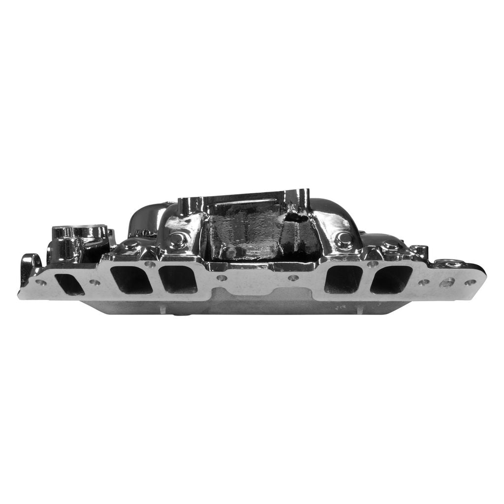Edelbrock 7562-cp RPM Air-Gap Big Block Chevy 2-R Intake Manifold, Chrome Plasma Finish for Select Avanti II, Chevrolet Bel Air, Chevrolet Biscayne, Chevrolet Blazer, Chevrolet Brookwood, Chevrolet C10, Chevrolet C10 Pickup, Chevrolet C10 Suburban,